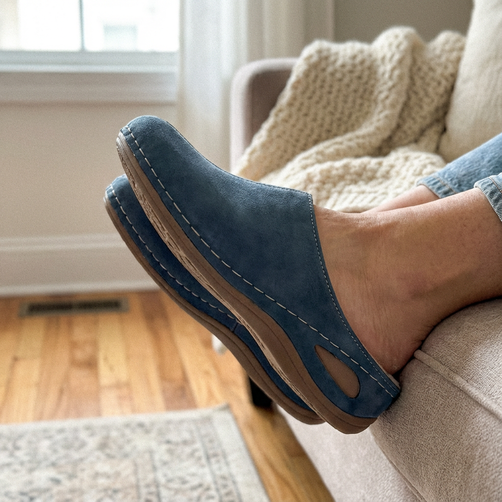 Pantoufle Marque : Polarea Cocon de douceur pour les pieds sensibles