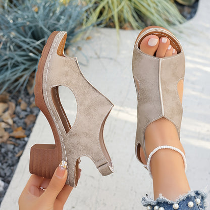 Sandale Sevilla Lewis à talon confort