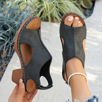 Sandale Sevilla Lewis à talon confort