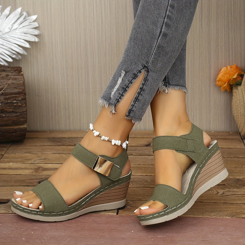 Sandale Elya haute à talon confort de 6 cm