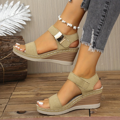 Sandale Elya haute à talon confort de 6 cm