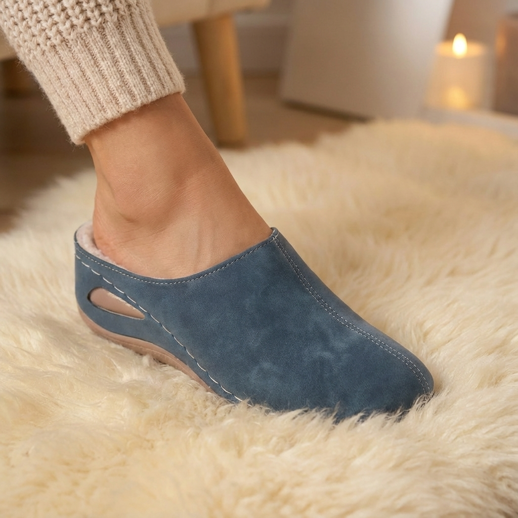 Pantoufle Marque : Polarea Cocon de douceur pour les pieds sensibles