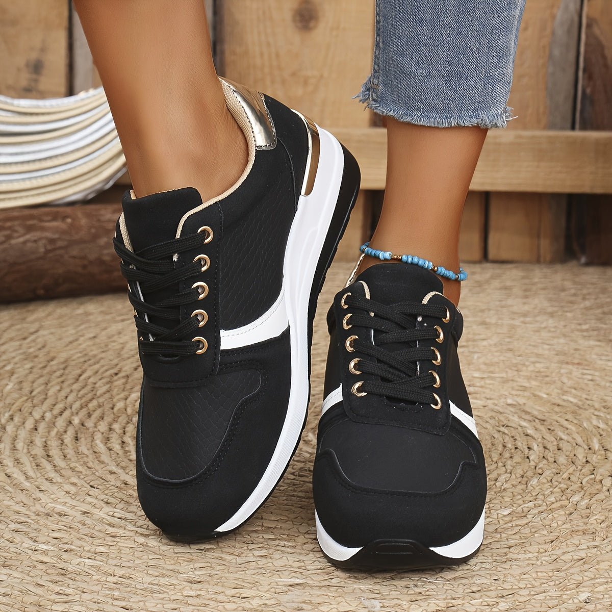 Chaussure Ellington à semelle talon compensé confort