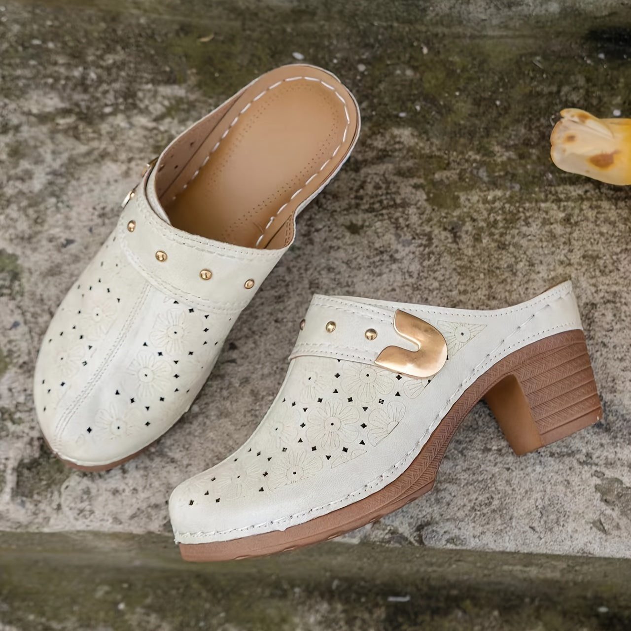 Sandale Capri à talon Confort