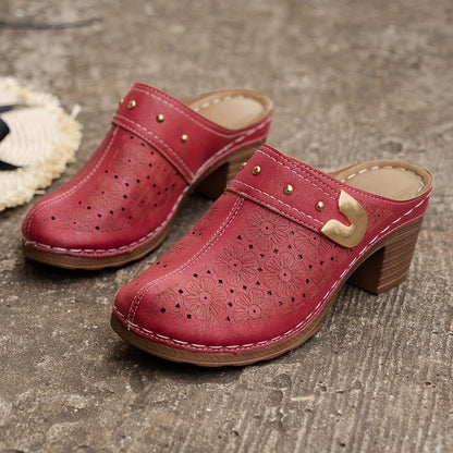 Sandale Capri à talon Confort