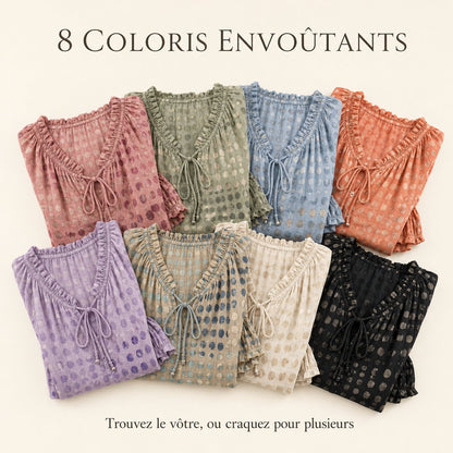 8 coloris envoûtants