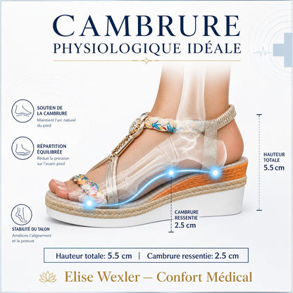 Posture ergonomique Sandale Belrose